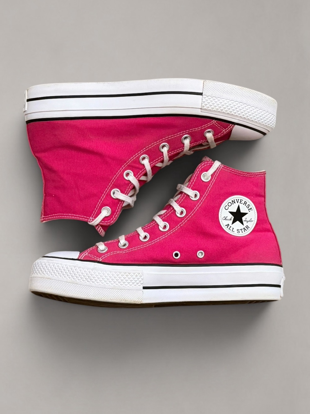 Converse Chuck Taylor All Star Lift Platform Cerise Pink Women’s 9